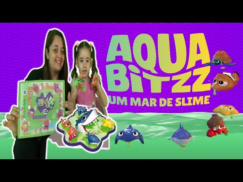 TUBARÃO QUE SOLTA SLIME PELA BOCA | Aquabitzz da Ri Happy - Bella