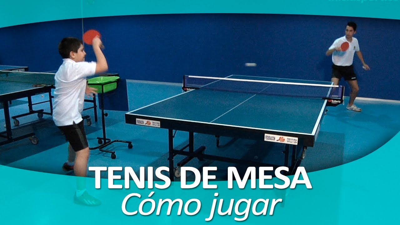 TENIS DE MESA 4. Cómo jugar al ping pong