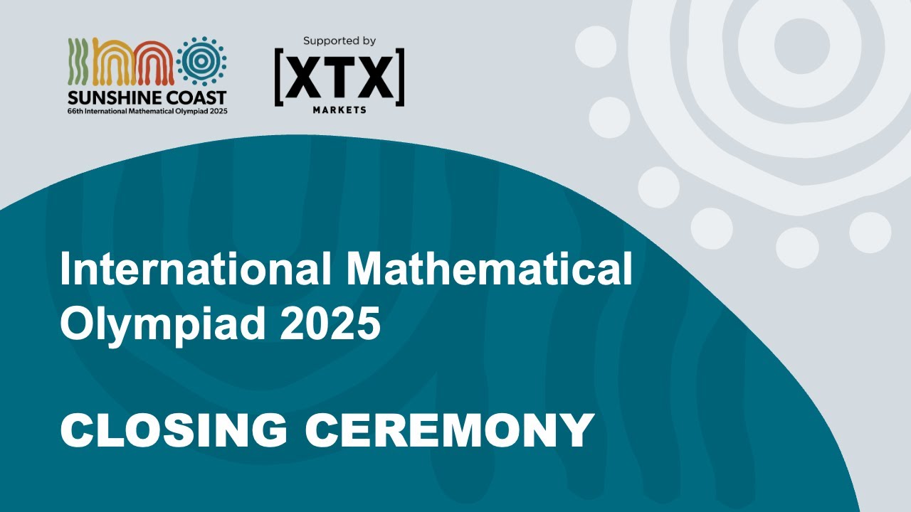 International Mathematics Olympiad 2025 Closing Ceremony