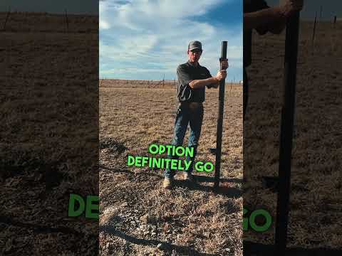 Which method is BEST for setting fence posts!?