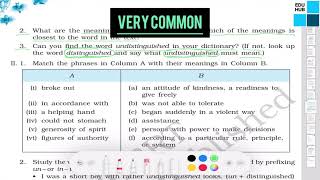 Class 9 English Chapter 6 Exercise (Thinking About Language) | Beehive | Neelam Ma’am