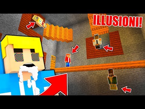 GUARDA LE ILLUSIONI OTTICHE PIU' PAZZE DI MINECRAFT!!