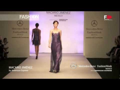 MACARIO JIMENEZ Spring Summer 2013 Mexico Fashion - Fashion Channel