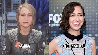 Characters and Voice Actors  - Anthem