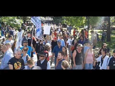 10,000 to 20,000 Protest Vaccine Passports in Toronto, September 18, 2021 (Part Two)