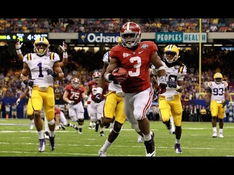 2012 BCS Title Game LSU vs Alabama No Huddle