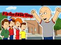 Classic Caillou Makes An Inappropriate Version Of The Alphabet Song Grounded Expelled