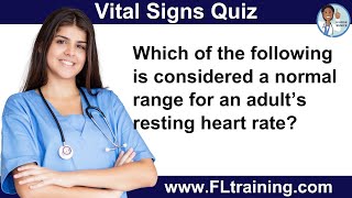 🩺 Vital Signs Quiz for CNAs & PCTs 📋