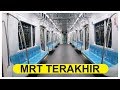 Beginilah Suasana Naik Kereta MRT Paling Akhir Beginilah Suasana Naik Kereta MRT Paling Akhir