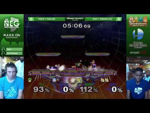 MADD City Greensboro Doubles W3 - Twitch + Zasa vs Karn + NEG | TAH.