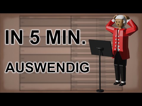 Komplizierte Intervalltabelle: Wie lernt man sie auswendig?