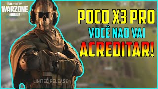 WARZONE MOBILE - INCRÍVEL COMO ESTAR A SEASON 3 NO POCO X3 PRO O CALL OF DUTY WARZONE MOBILE