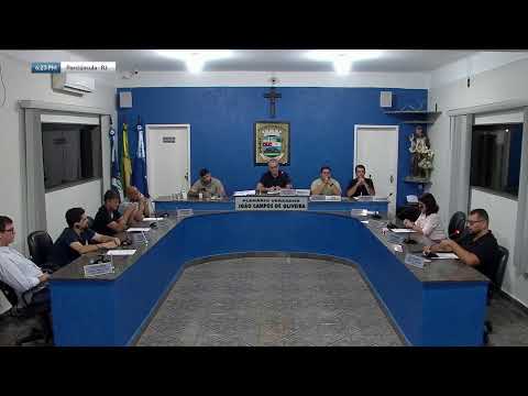 6ª Sessão Extraordinária da Câmara Municipal de Porciúncula-RJ em 24/07/2026