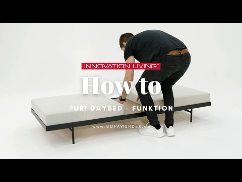 HOW TO: Daybed PURI von Innovation® - Bettfunktion erklärt! | Sofawunder.de