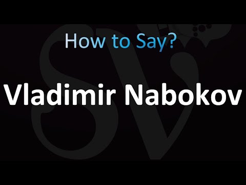 How to Pronounce Vladimir Nabokov (Correctly!)