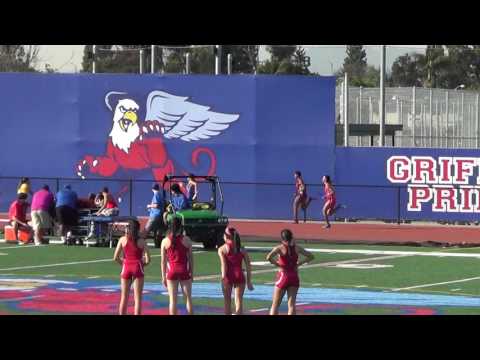 VarG 4x100m at Griffin Relays 3-3-17 Los Alamitos Girls