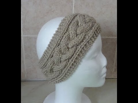 Knitting Cable Headband