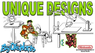 NES Games with Unique Designs (Nintendo Entertainment System)