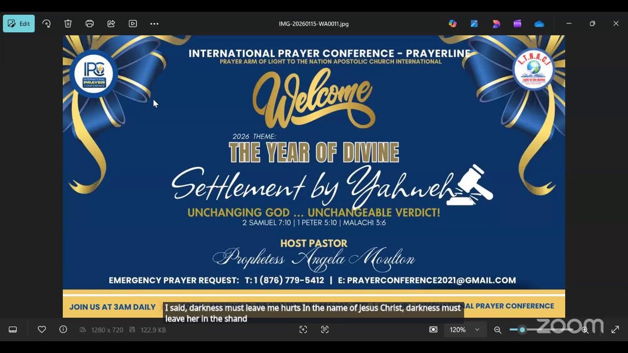 Breaking of the day Prayer Conference 70 Weeks