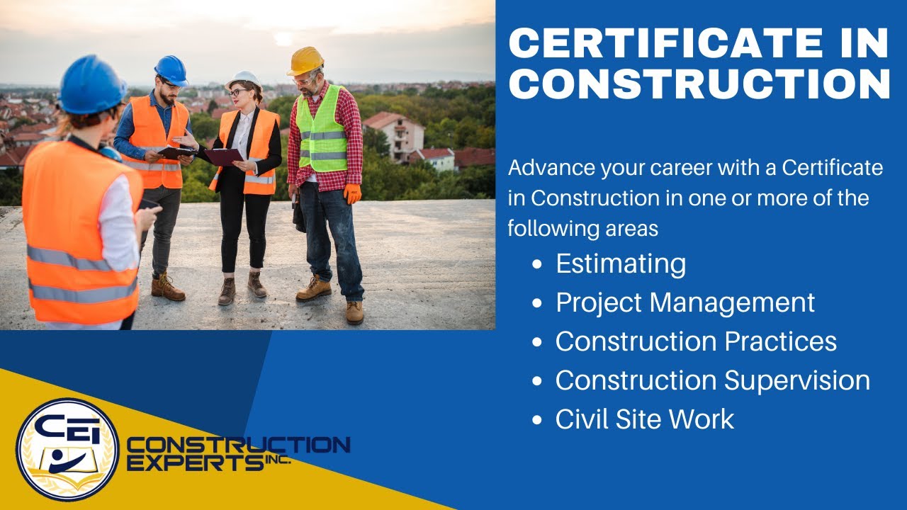 CEI Certificate Programs