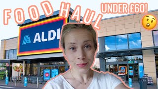 ALDI FAMILY FOOD HAUL | Aldi Grocery Haul  🛒 Affordable Food Shopping Haul UK 2022 Under £60!!