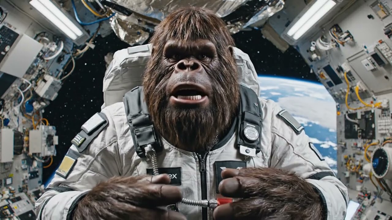 Bigfoot Calls Home From Orbit