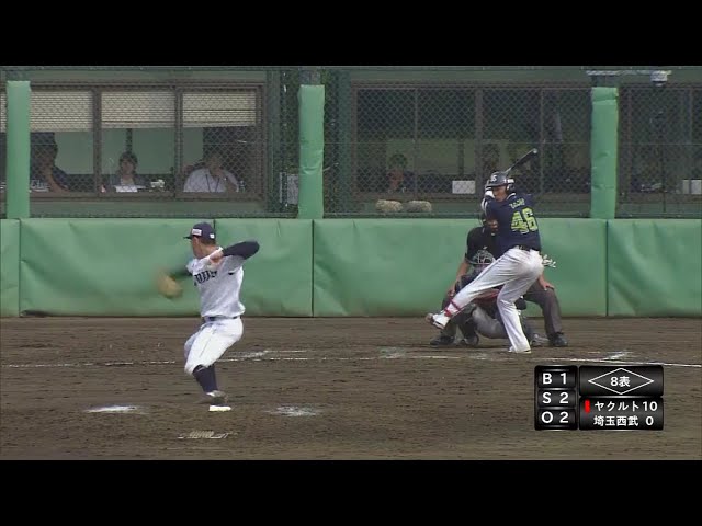 【ファーム】ライオンズ・小石 安定した投球で相手の中軸を3人で抑える!! 2018/9/13 L-S(ファーム)