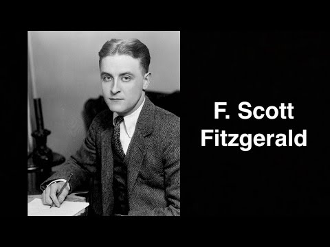 Francis Scott Fitzgerald. American novelist | English