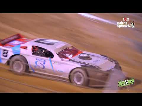 June 24 at TWW Cairns Speedway - Super Sedans heat 2 - Thunder in the Canefields