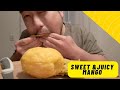 ASMR Eating Sounds ASMR Sweet Juicy Mango Food Blooper