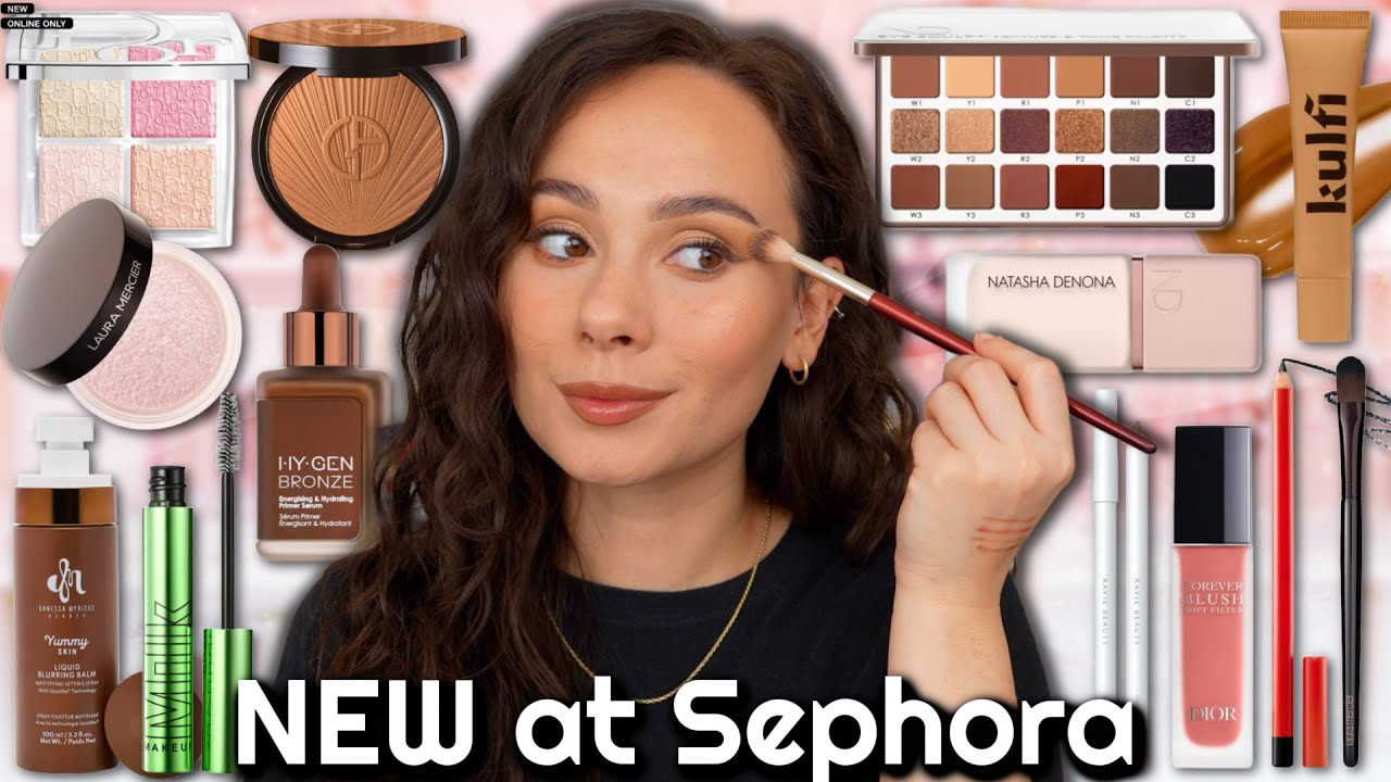 I TRIED THE NEWEST VIRAL MAKEUP AT SEPHORA!! !! Natasha Denona, Dior, Danessa Myricks & MORE