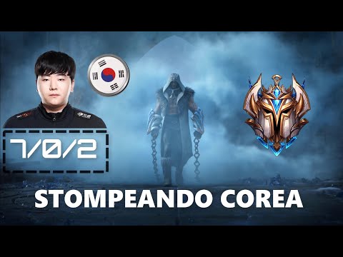 T1 GORI ES SYLAS  VS AKALI EN CHALLENGER KR 2020 - STOMPEA 7/0/2 CON SURRENDER AL 15 😱😱