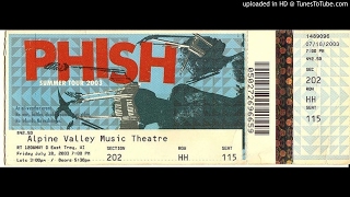 Phish - "Down With Disease/Catapult" (Alpine Valley, 7/18/03)