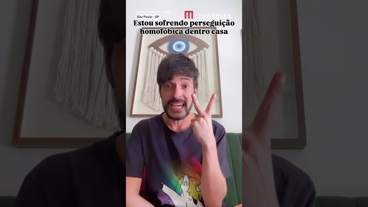 Jornalista do TV Fama denuncia homofobia no condomínio onde mora