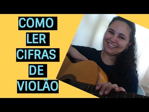 Como ler cifras de violão