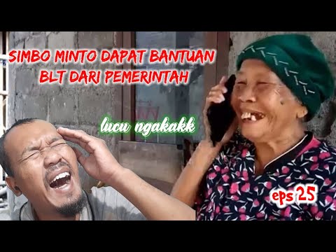 DAGELAN JOWO EPS.25-MBAH MINTO TELEPON PAK MENTERI|ucup klaten-REACTION