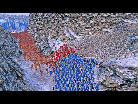 Spartans & Heavy Knights vs ORC & Skeleton Warrior - Ultimate Epic Battle Simulator UEBS