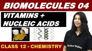 Biomolecules 04 : Vitamins and Nucleic Acids | Class 12 NCERT