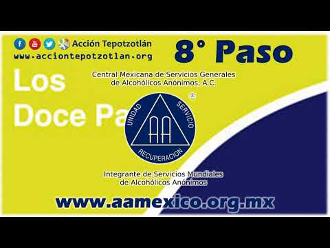 Pasos de AA - Octavo paso AUDIO