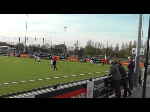 5 nov 2011 VV De Meern B1 - GVVV B1 com 4-1 mooie actie Sander