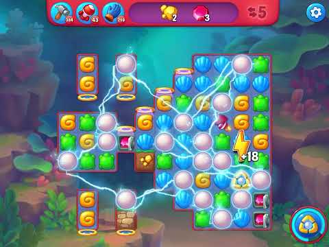 Fishdom Hard level 6336 no boosters フィッシュダム ハード [Friend's]