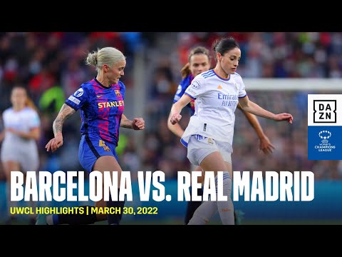 HIGHLIGHTS | Barcelona vs. Real Madrid -- UEFA Women's Champions League 2021-2022 (Español)