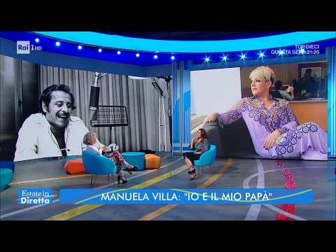 Manuela Villa, la grinta di un'artista - Estate in Diretta 30/07/2021