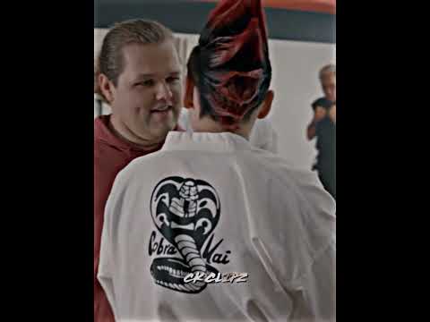King of the Cobra Kai dojo#cobrakai #johnnylawrence #migueldiaz#hawk #robbykeene #kwon #cobrakaichop