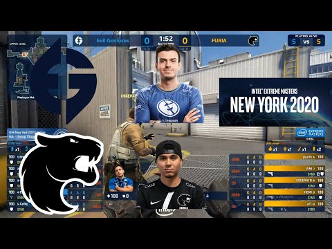 Evil Geniuses vs. Furia - NUKE MAP1 - IEM New York 2020