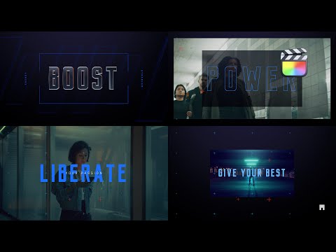 Adrenaline Rush Modular Template for Apple Motion & Final Cut Pro - MotionVFX