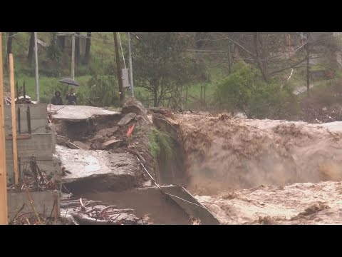 COSENZA MALTEMPO: I FIUMI CRATI E BUSENTO FANNO PAURA