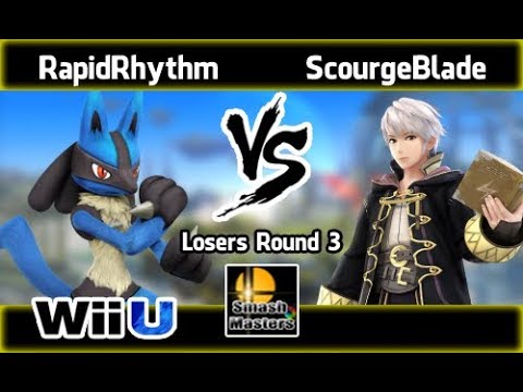 SmashMasters 5 - LOSERS R3 - SM | CG | RapidRhythm (Lucario) VS TCON | ScourgeBlade (Robin)