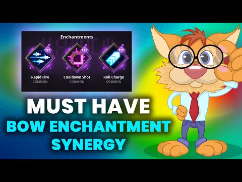 MUST-HAVE Bow Enchantments | OP Synergy for Long-Cooldown Artifact Builds in Minecraft Dungeons