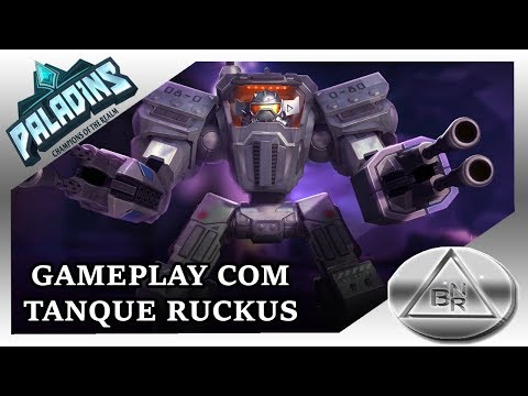 Meti bala Anão Paladins ruckus Gameplay e mt dano! BlacknightBR